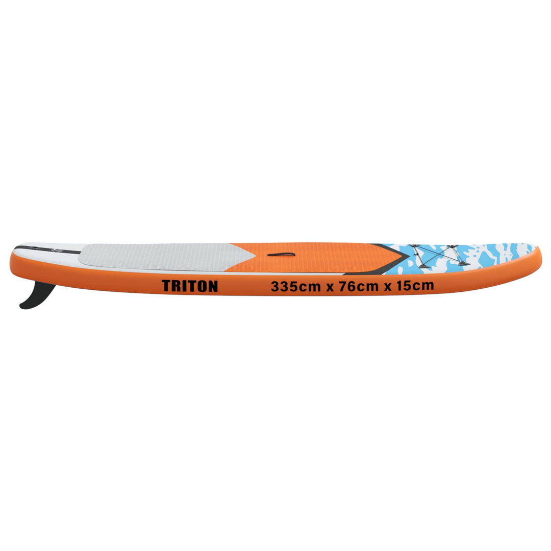 Oppustelig Stand Up Paddle Board TRITON 335 x 76 x 15 cm Blå