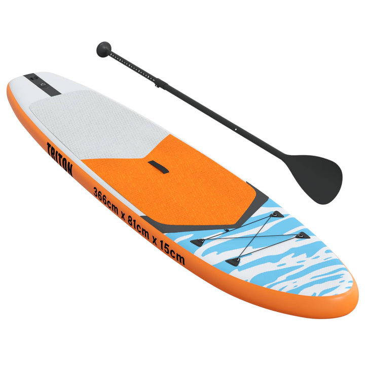 Oppustelig Stand Up Paddle Board TRITON 366 x 81 x 15 cm Blå