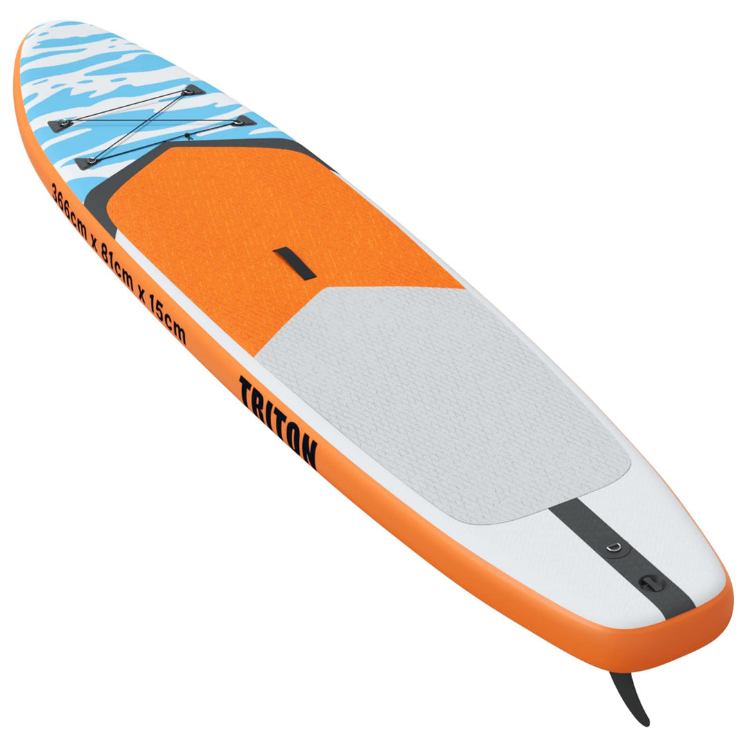 Oppustelig Stand Up Paddle Board TRITON 366 x 81 x 15 cm Blå