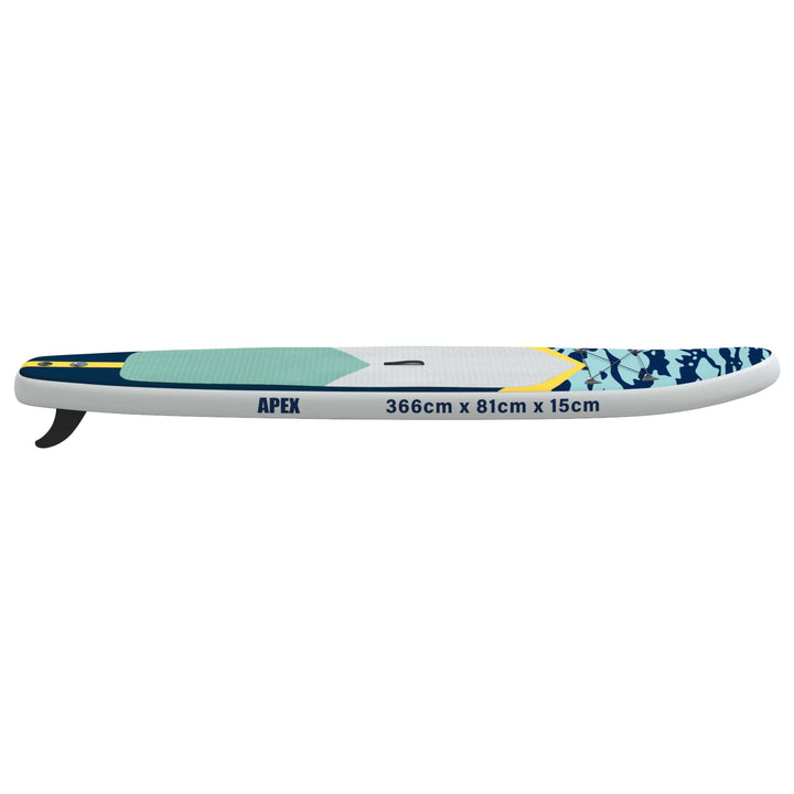 Oppustelig Stand Up Paddle Board APEX 366 x 81 x 15 cm Blå til