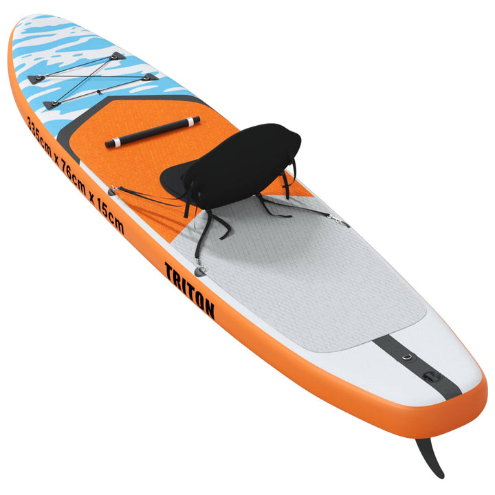 SUP board med sæde 2-i-1 TRITON 335 x 76 x 15 cm Blå