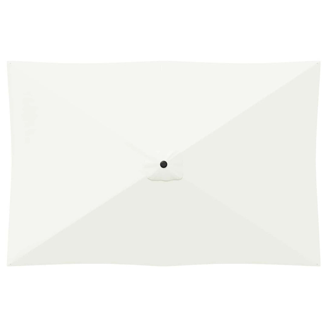 Havesol 200 x 300 cm Polyester Rektangulær Cremefarvet