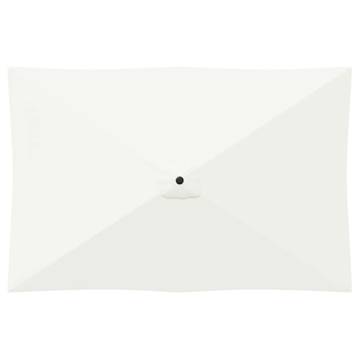 Havesol 200 x 300 cm Polyester Rektangulær Cremefarvet