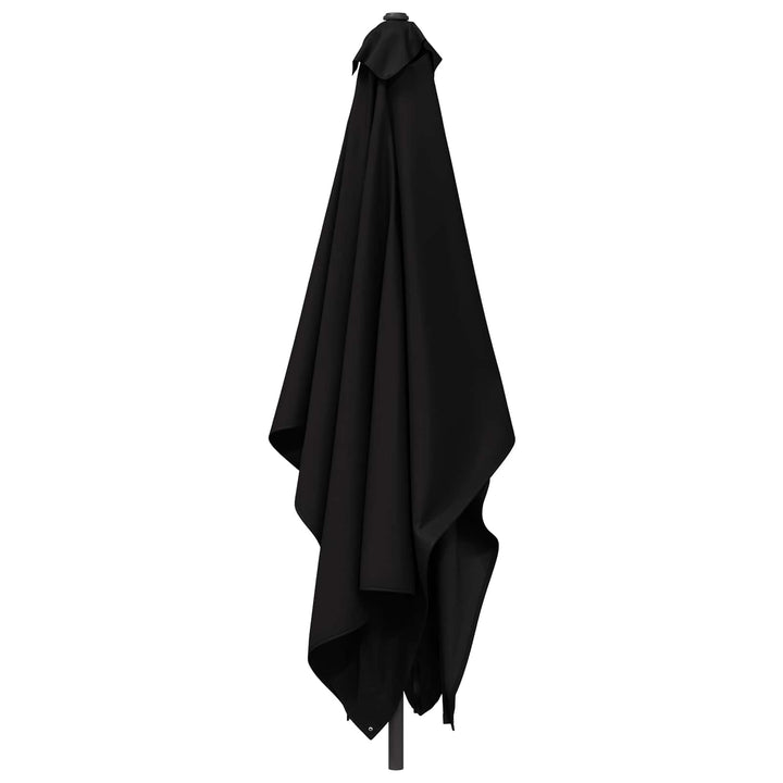Havesol 200 x 300 cm Polyester Rektangulær Sort