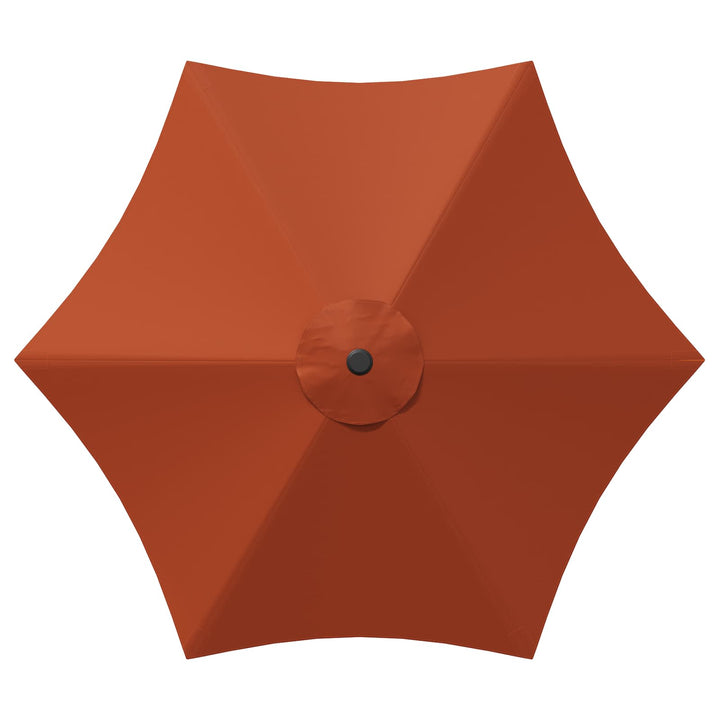 Havesol 230 x 230 cm Polyester Rektangulær Terrakotta