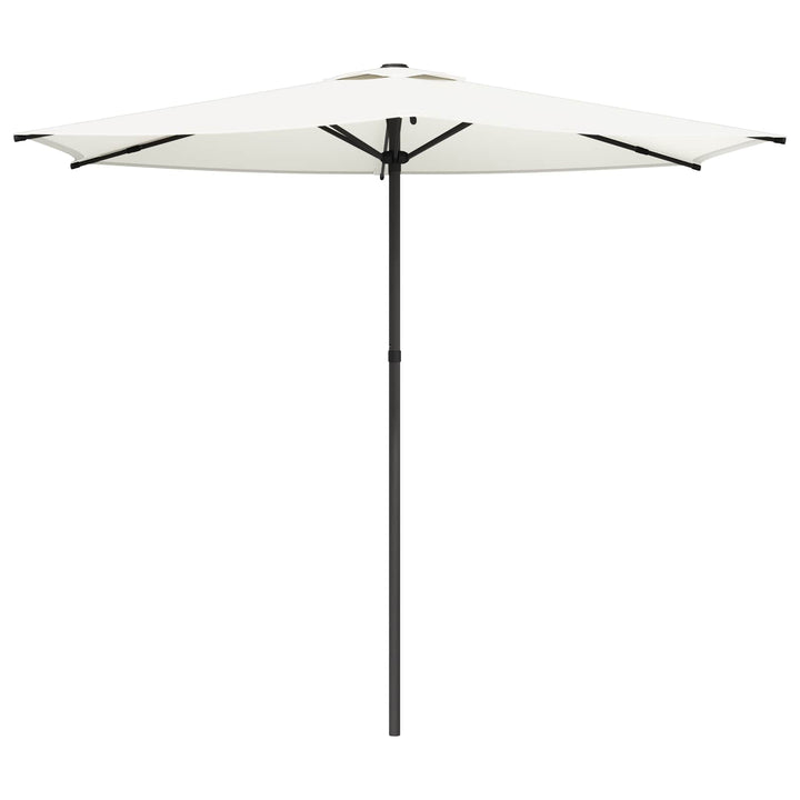 Havesol 270 x 270 cm Polyester Rektangulær Cremefarvet