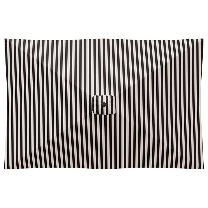 Haveparasol med base 200 x 300 cm Polyester Rektangulær