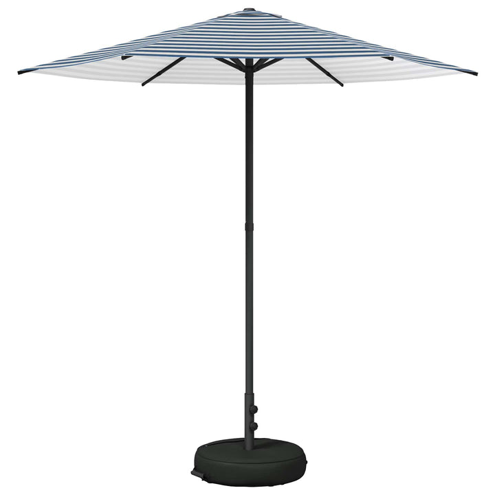 Haveparasol med base 230 x 230 cm Polyester Rektangulær