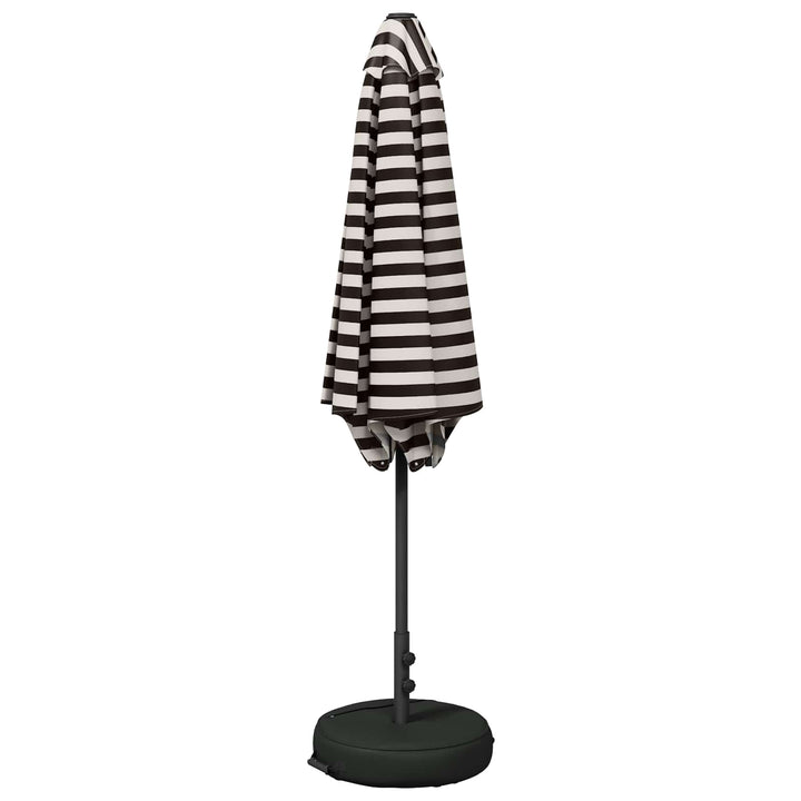 Haveparasol med base 270 x 270 cm Polyester Rektangulær