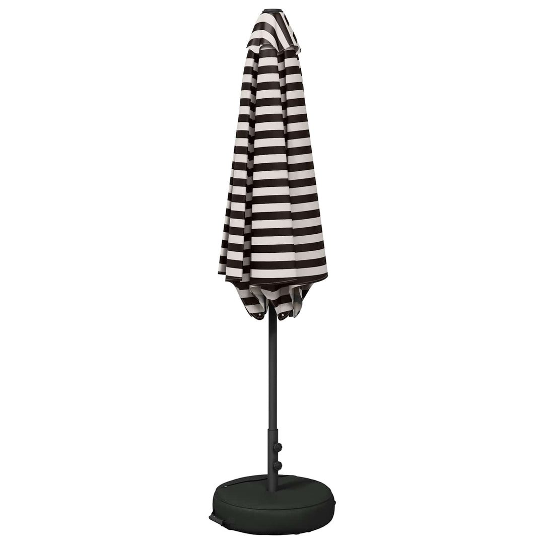 Haveparasol med base 300 x 300 cm Polyester Rektangulær