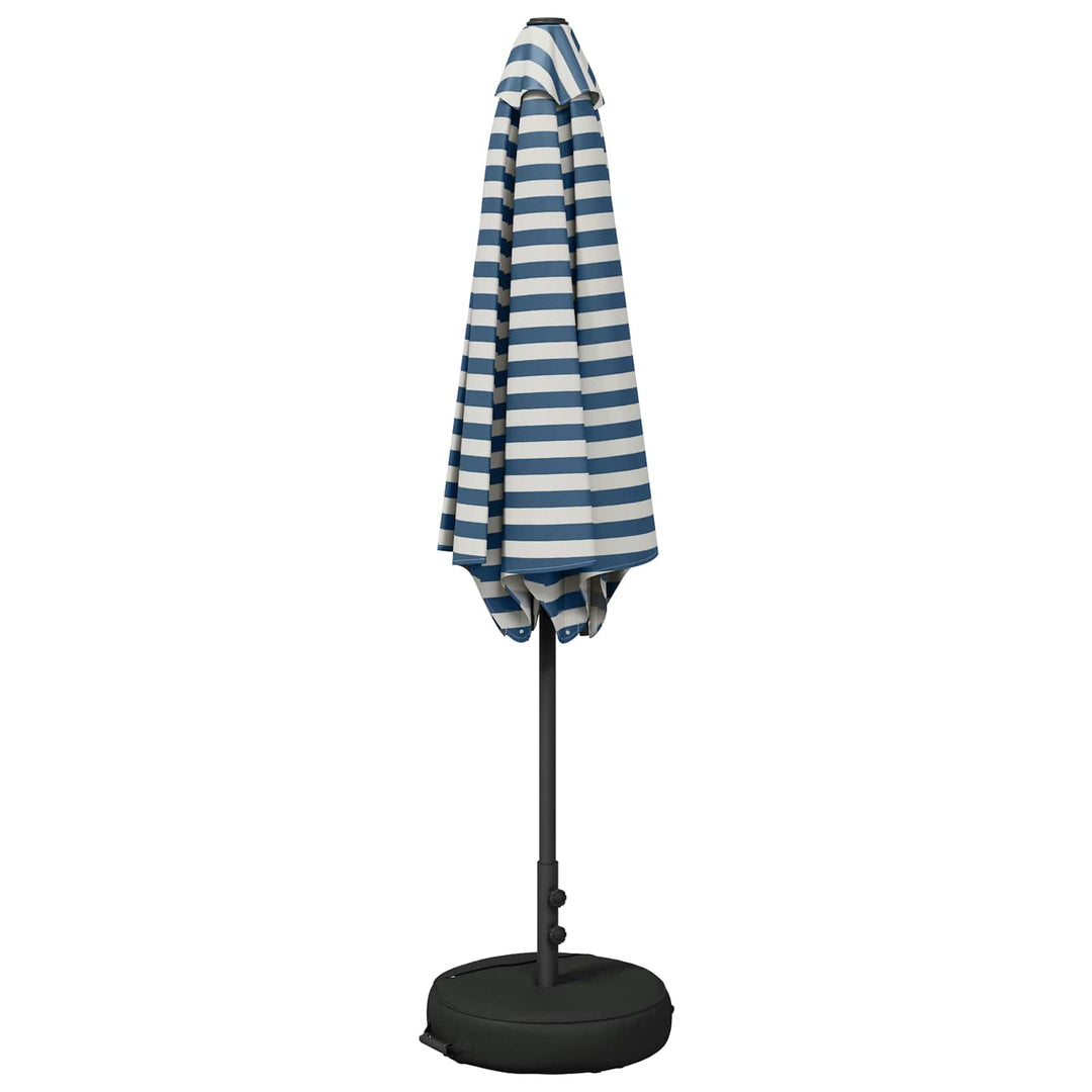 Haveparasol med base 300 x 300 cm Polyester Rektangulær