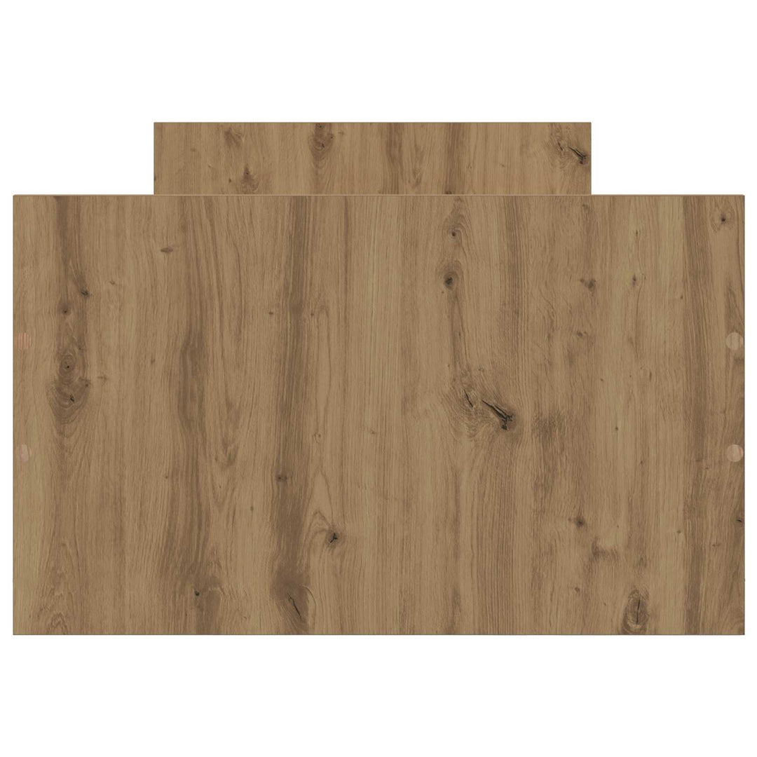 Sengestel med opbevaring Artisan-eg 80 x 200 cm Konstrueret træ