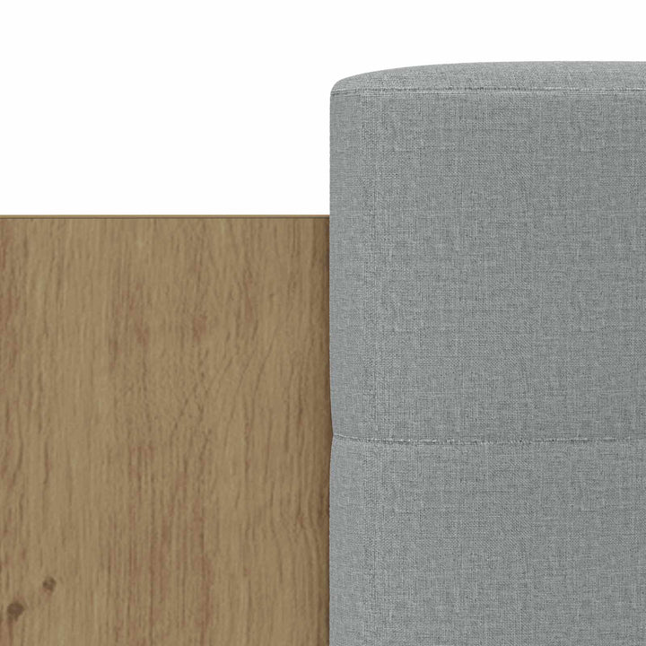 Sengestel med hovedgærde Artisan-eg 80 x 200 cm Konstrueret træ
