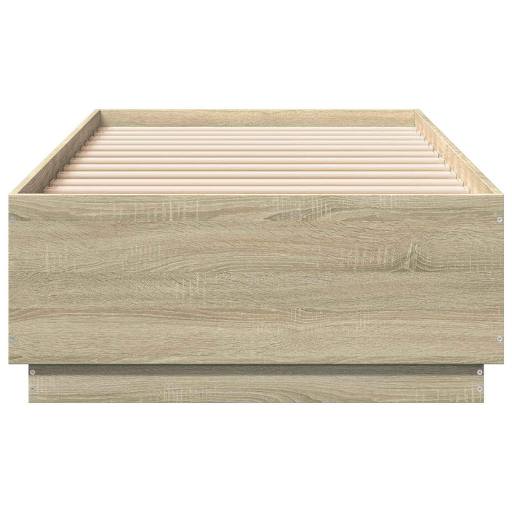 Sengestel Sonoma-eg 80 x 200 cm Konstrueret træ