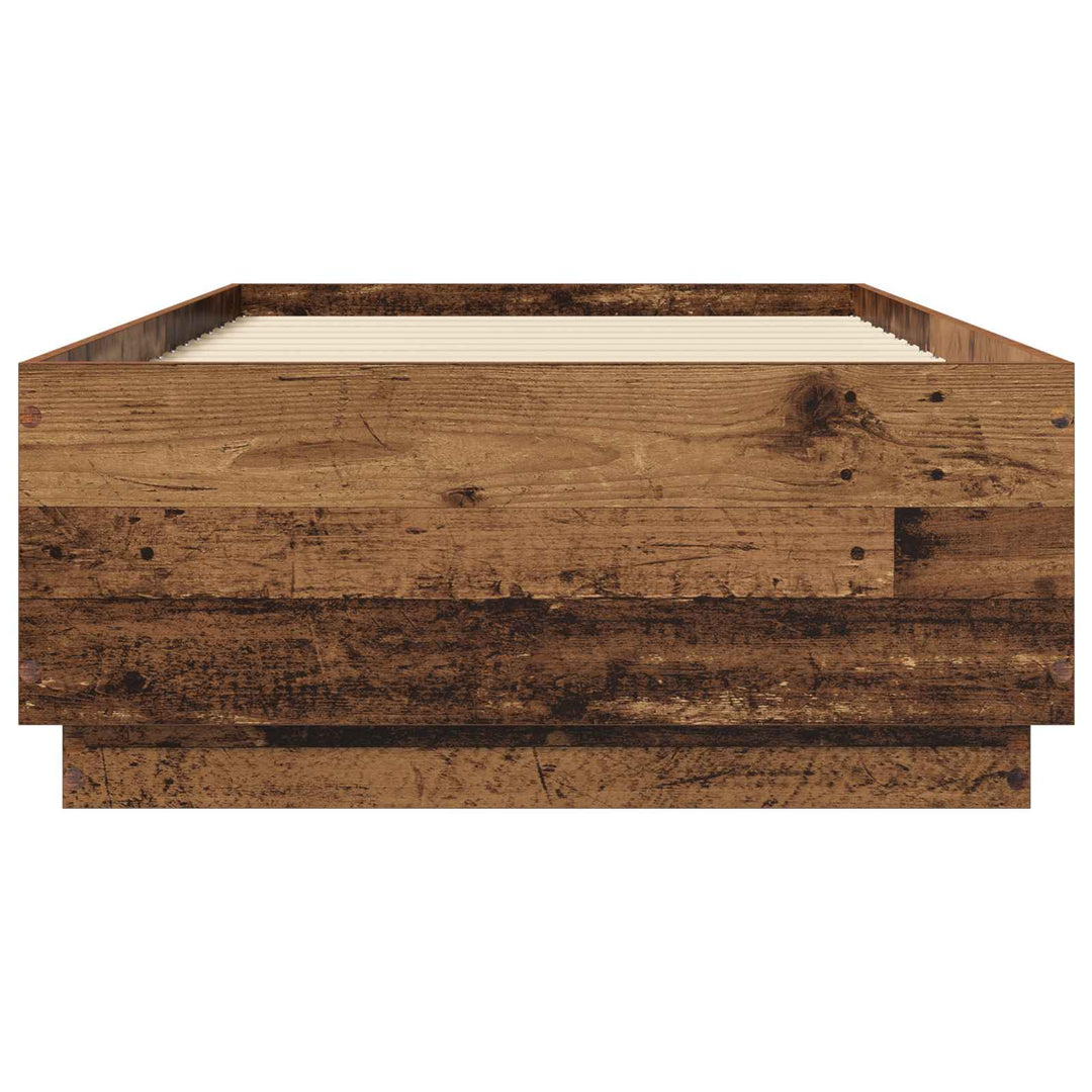 Sengestel Gammelt træ 80 x 200 cm Konstrueret træ