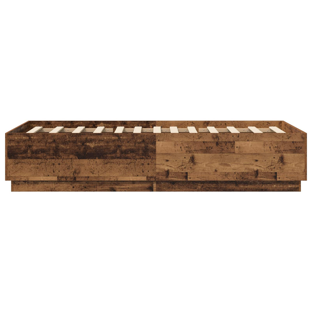 Sengestel Gammelt træ 80 x 200 cm Konstrueret træ