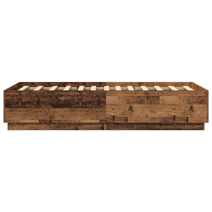 Sengestel Gammelt træ 80 x 200 cm Konstrueret træ