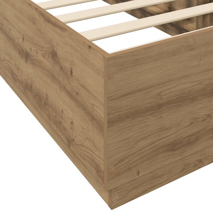 Sengestel Artisan-eg 80 x 200 cm Konstrueret træ