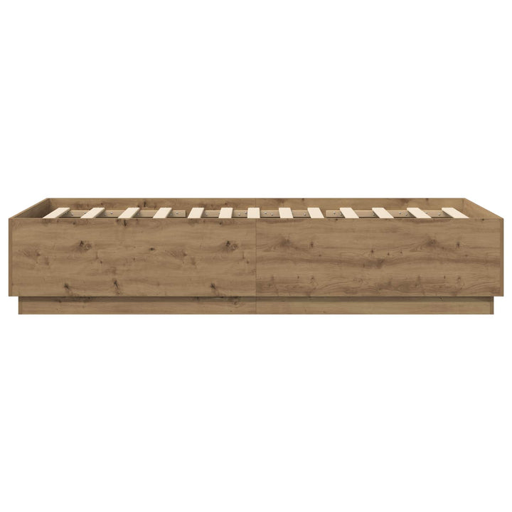 Sengestel Artisan-eg 80 x 200 cm Konstrueret træ