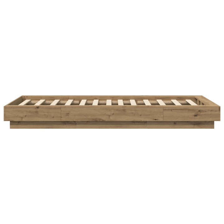 Gulvsengramme Artisan-eg 80 x 210 cm Konstrueret træ
