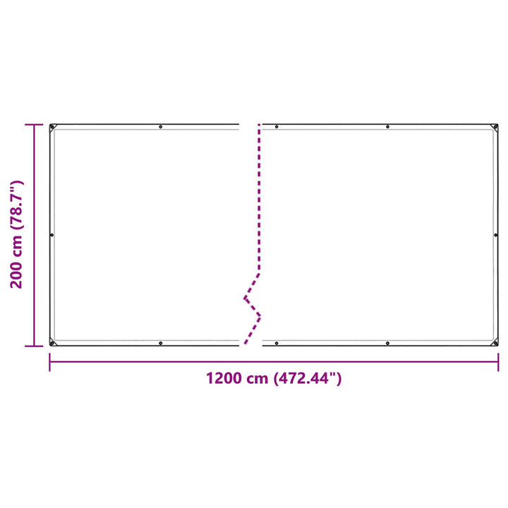 Planteovertræk Transparent 2 x 12 m PE