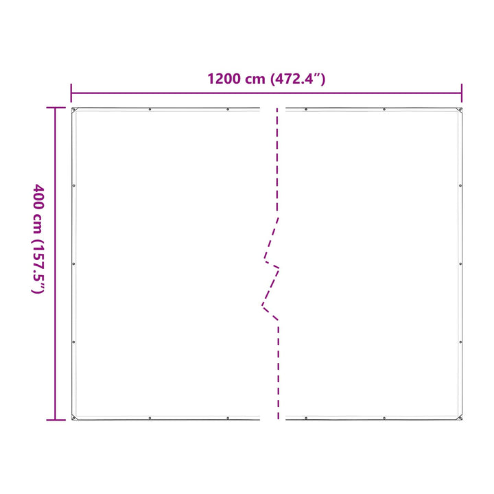 Planteovertræk Transparent 4 x 12 m PE