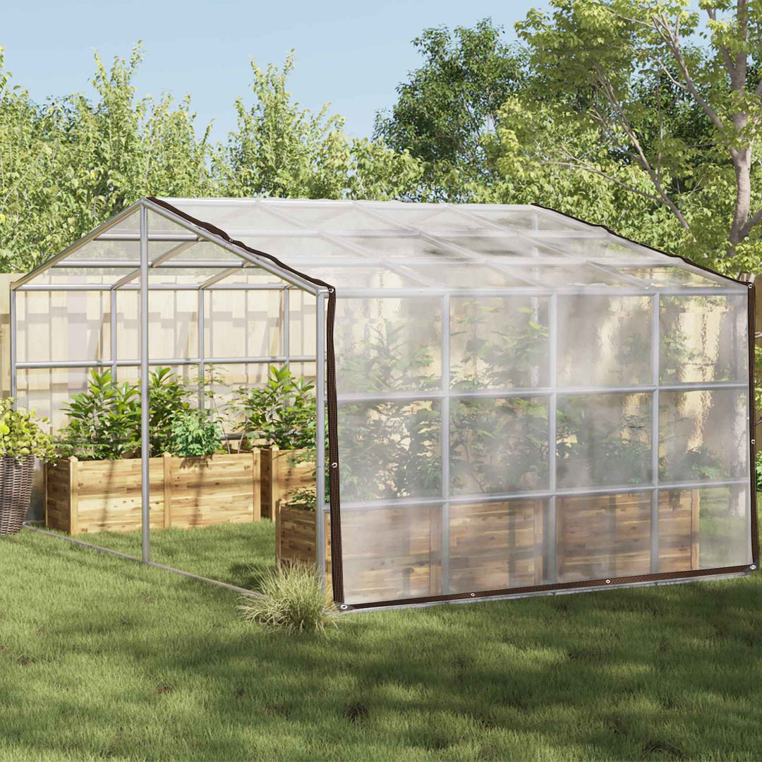 Planteovertræk Transparent 4 x 6 m PE