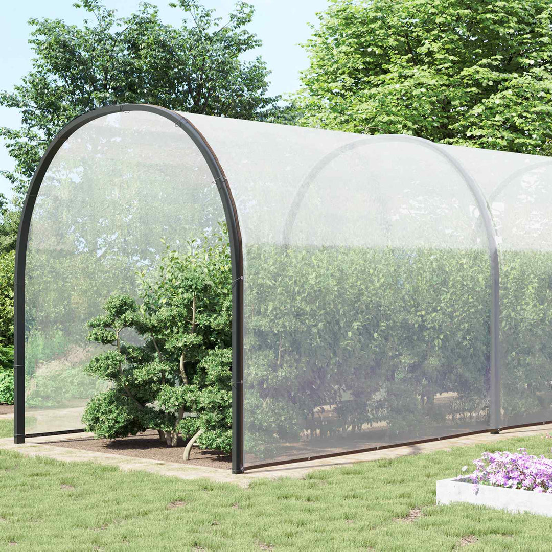 Planteovertræk Transparent 12 x 12 m PE