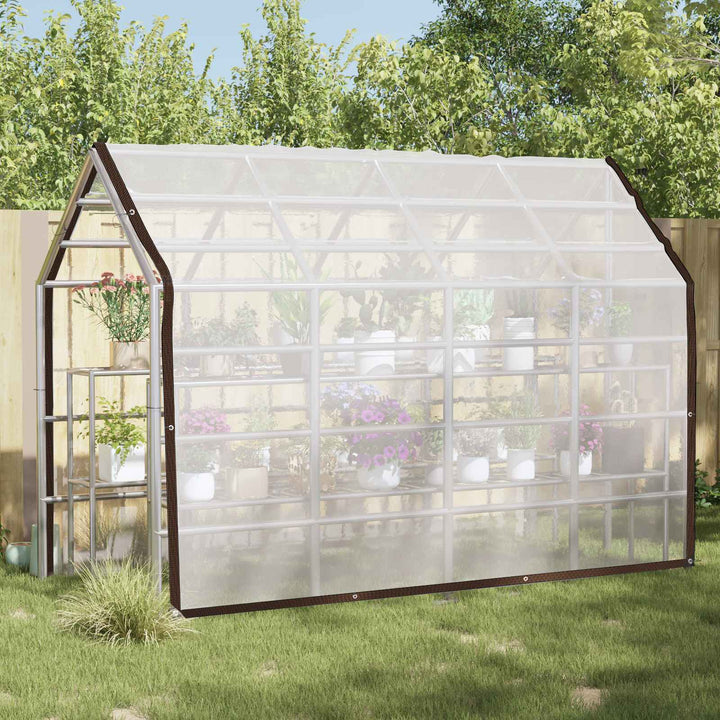 Planteovertræk Transparent 5 × 3,5 m PE