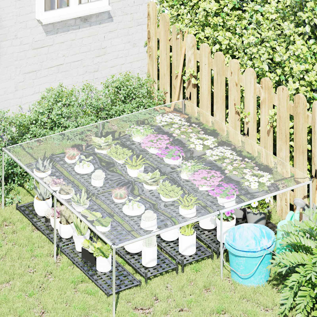 Planteovertræk Transparent 2 x 2 m PVC