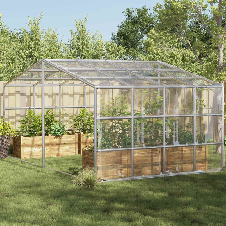 Planteovertræk Transparent 4 x 6 m PVC
