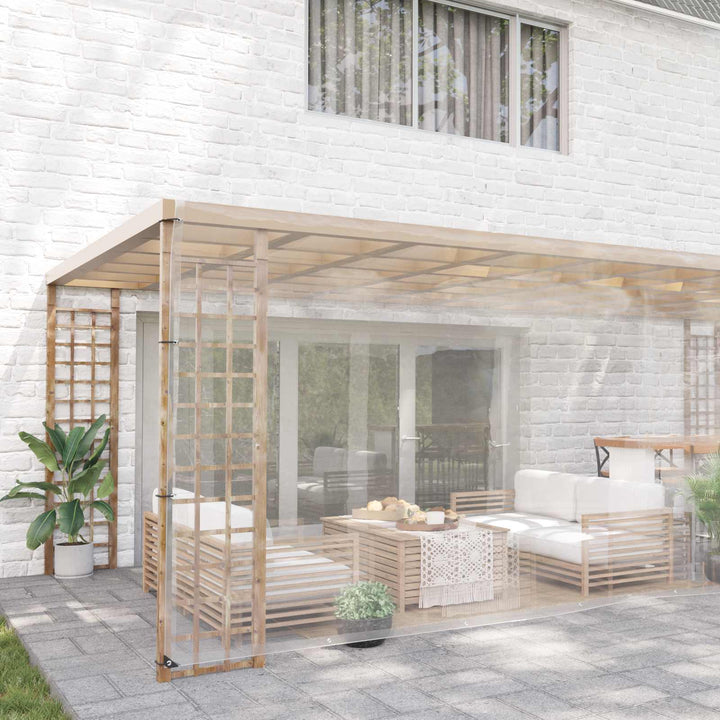 Planteovertræk Transparent 6 x 6 m PVC