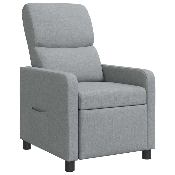 Recliner Lysegrå Stof