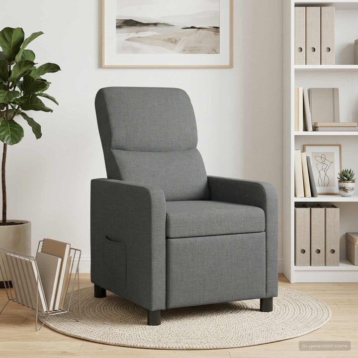 Recliner Mørkegrå Polyester