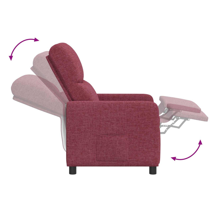 Recliner Vinrød Stof