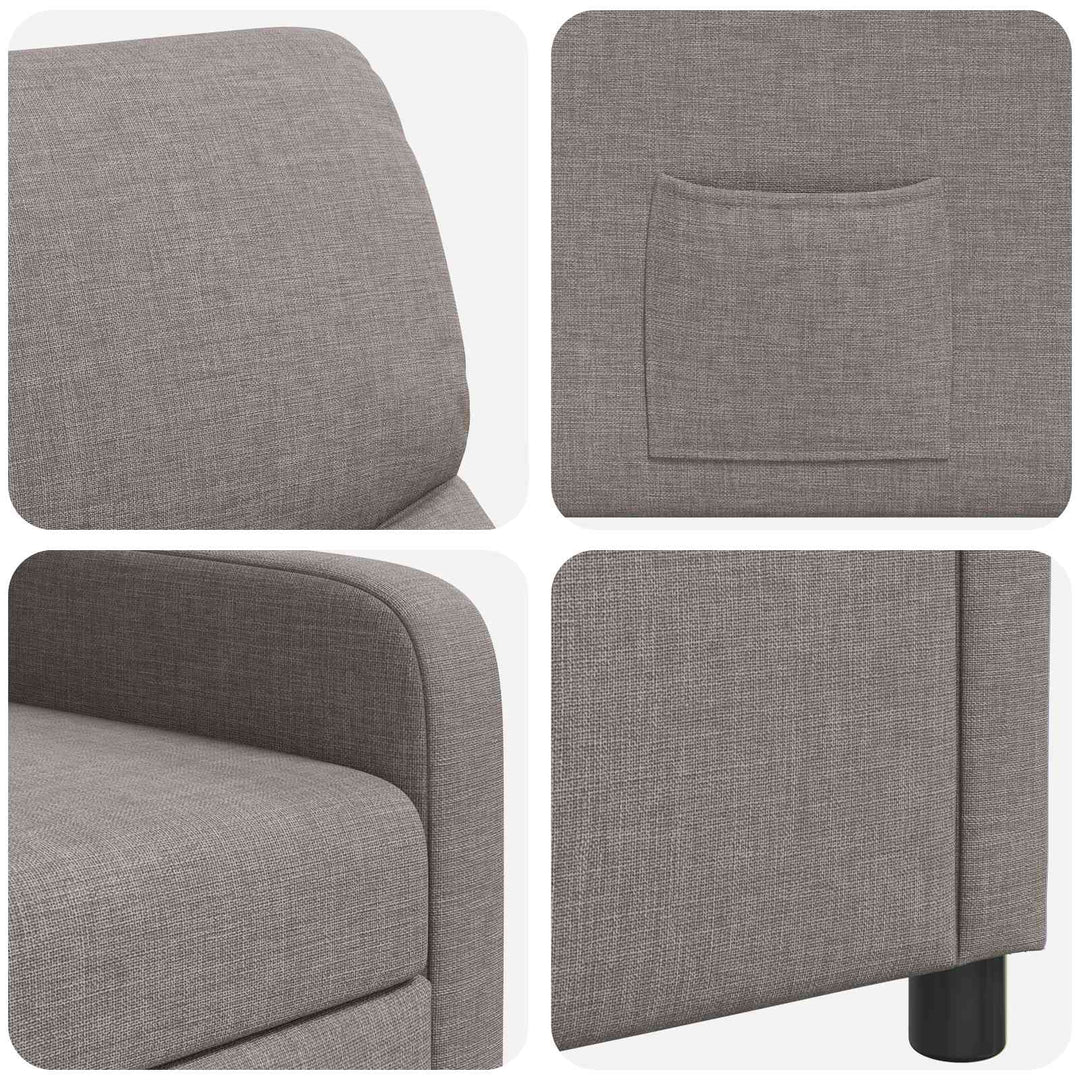 Recliner Gråbrun