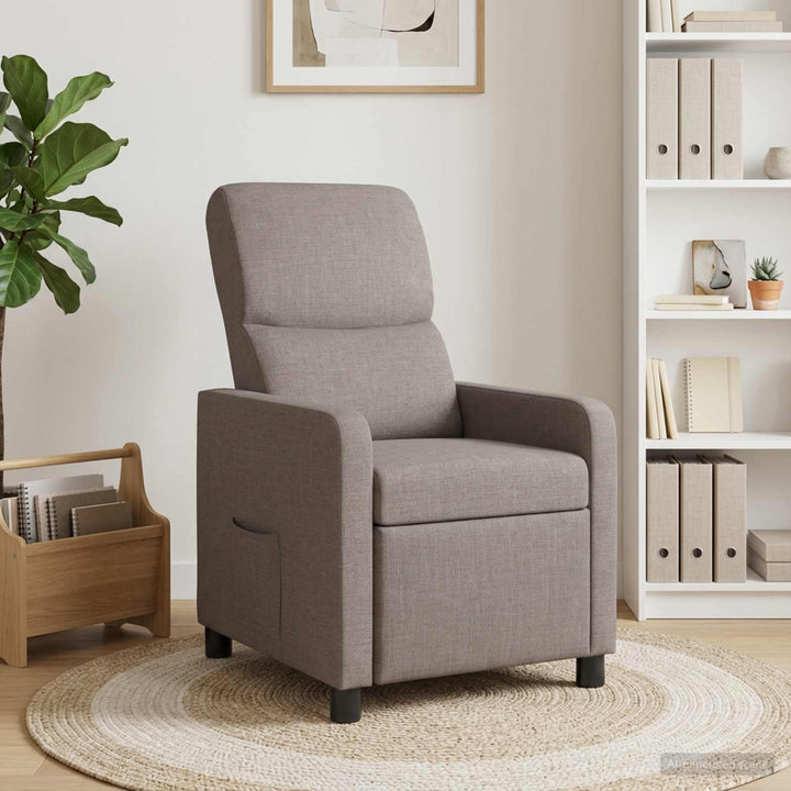 Recliner Gråbrun Polyester