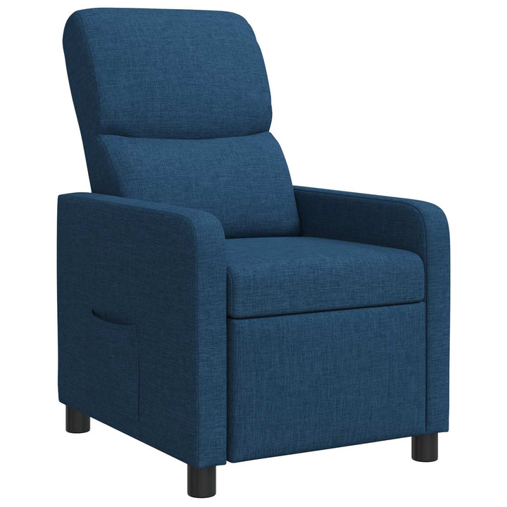 Recliner Blå Stof