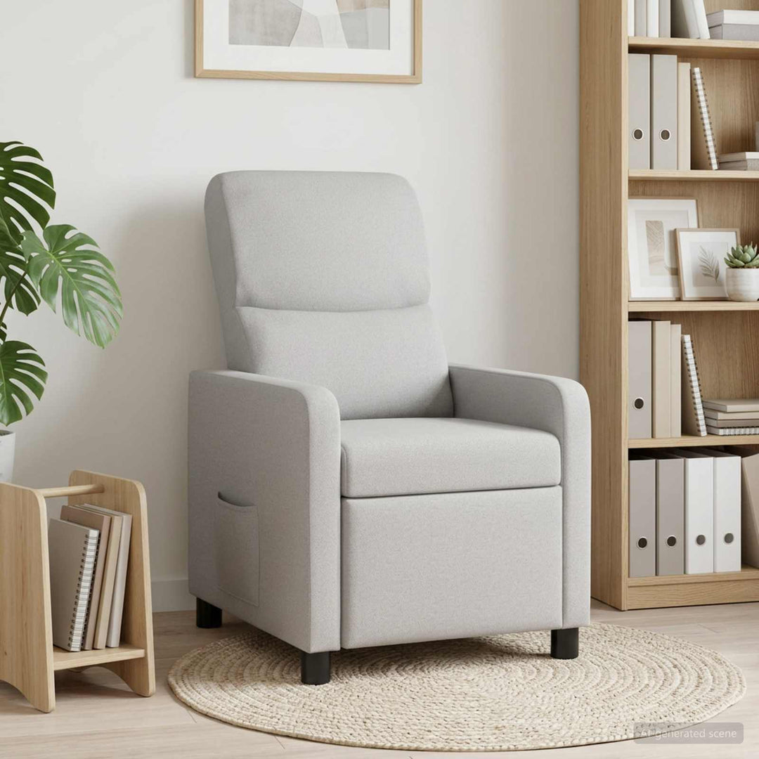 Recliner Skygrå Polyester