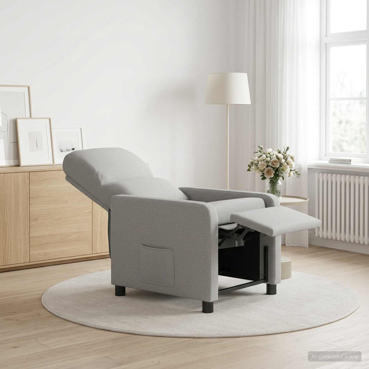 Recliner Skygrå Polyester