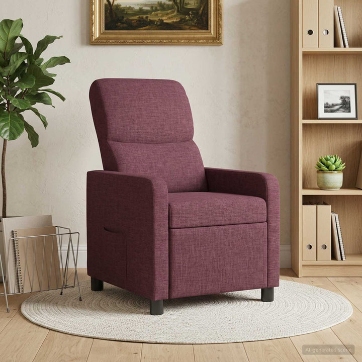 Recliner Lilla Polyester