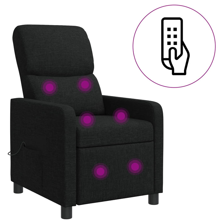Recliner Sort Stof