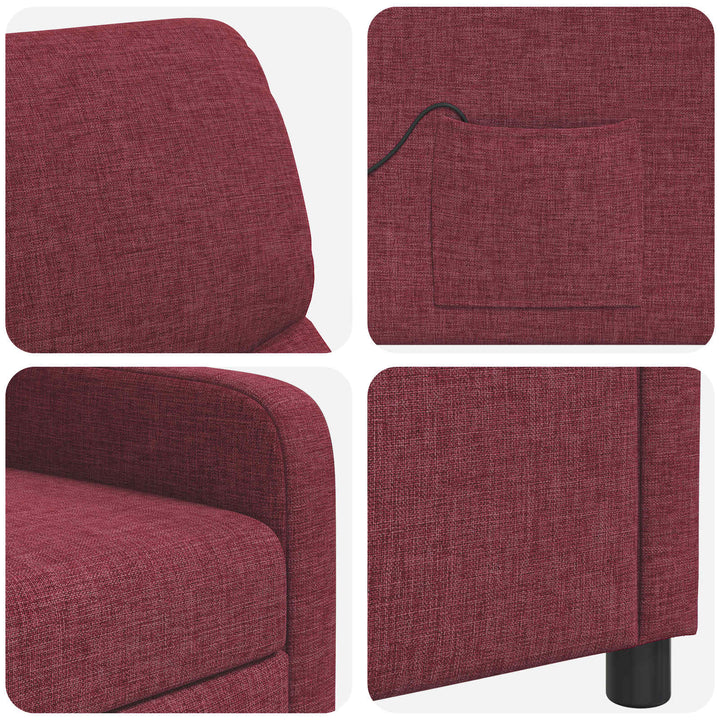 Recliner Vinrød Stof