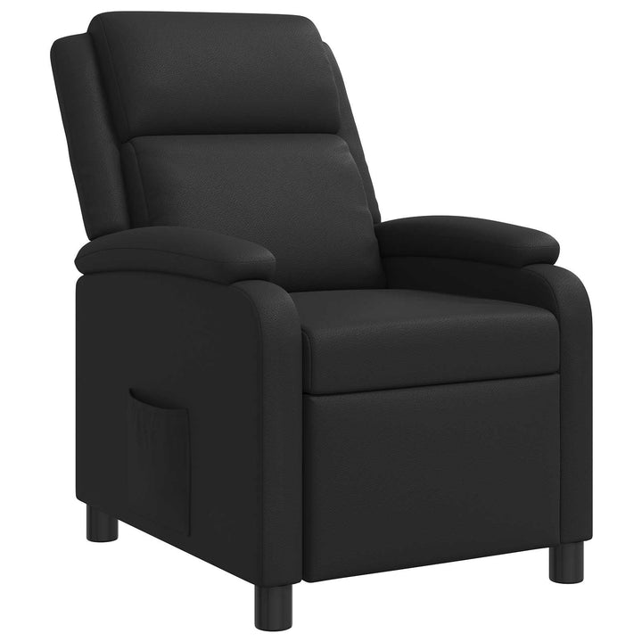 Recliner Sort Kunstlæder