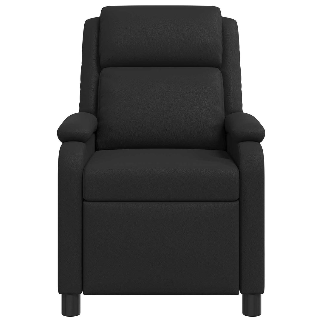 Recliner Sort Kunstlæder