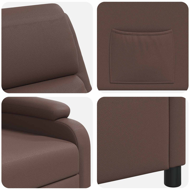 Recliner Brun Kunstlæder