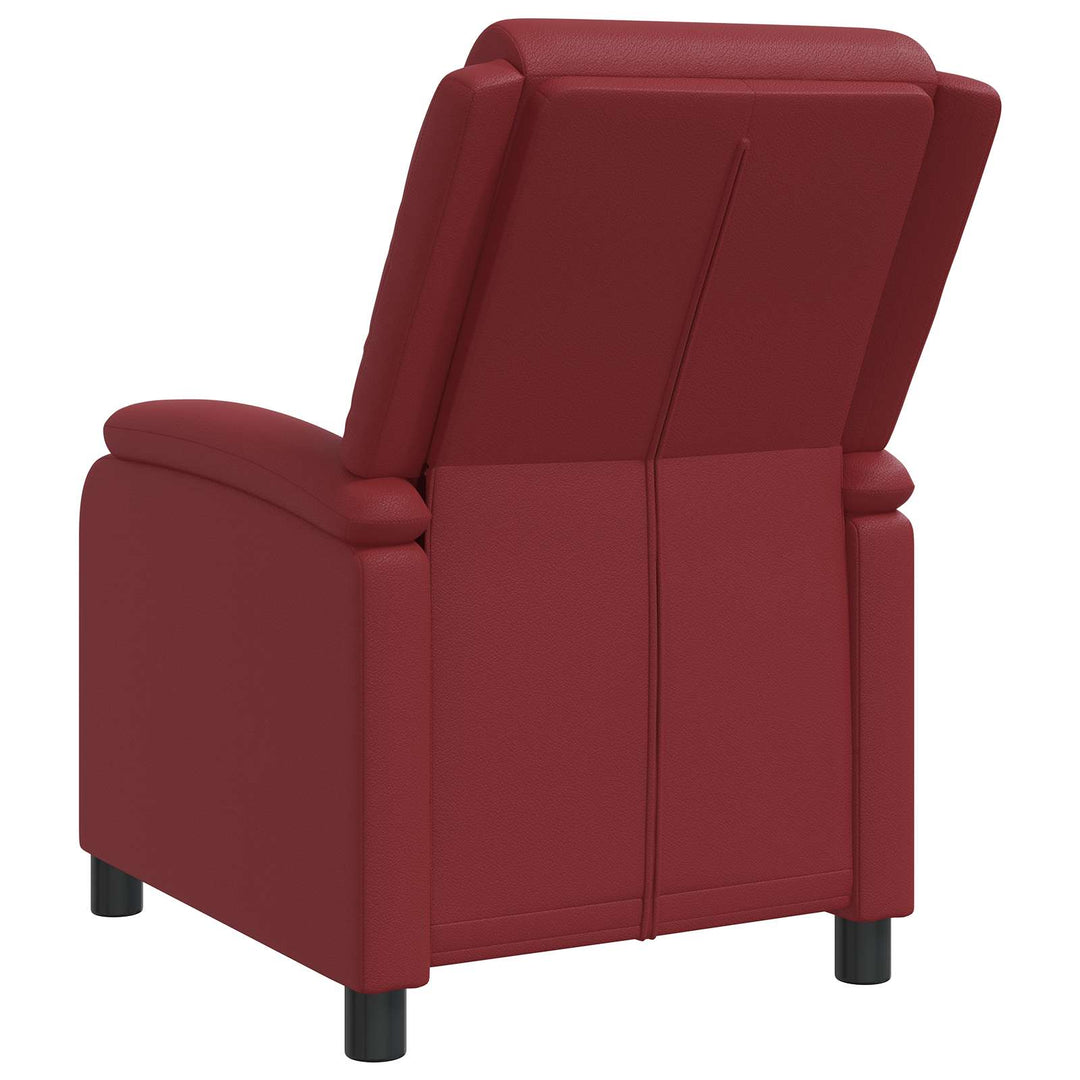 Recliner Vinrød Kunstlæder