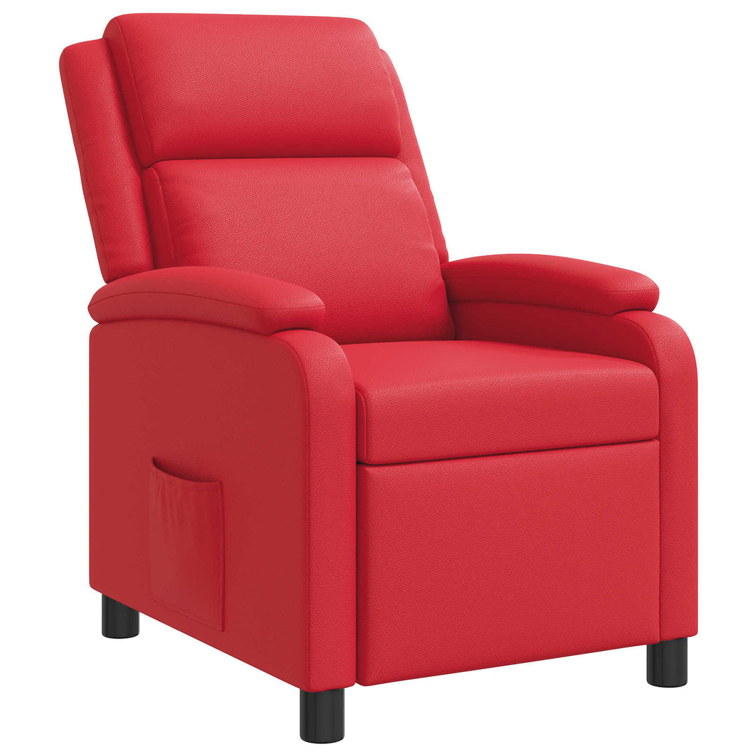 Recliner Rød Kunstlæder