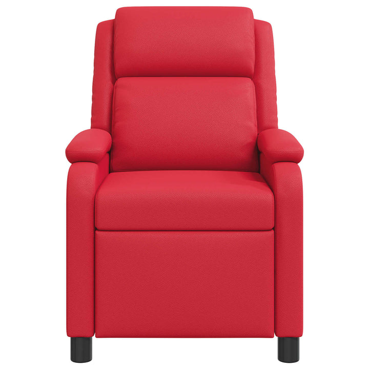 Recliner Rød Kunstlæder