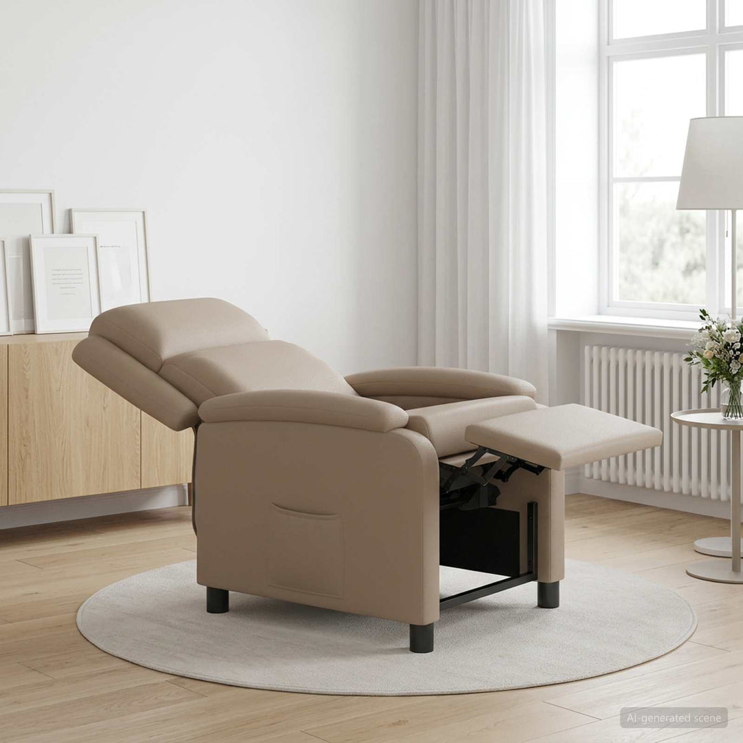 Recliner Cappuccino Kunstlæder